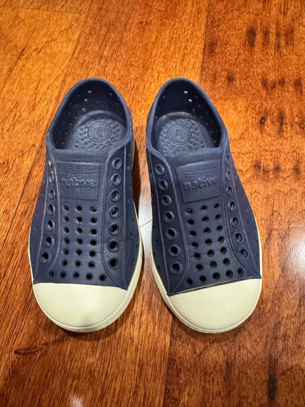 Native Jefferson Kids Shoes navy blue Size C8
